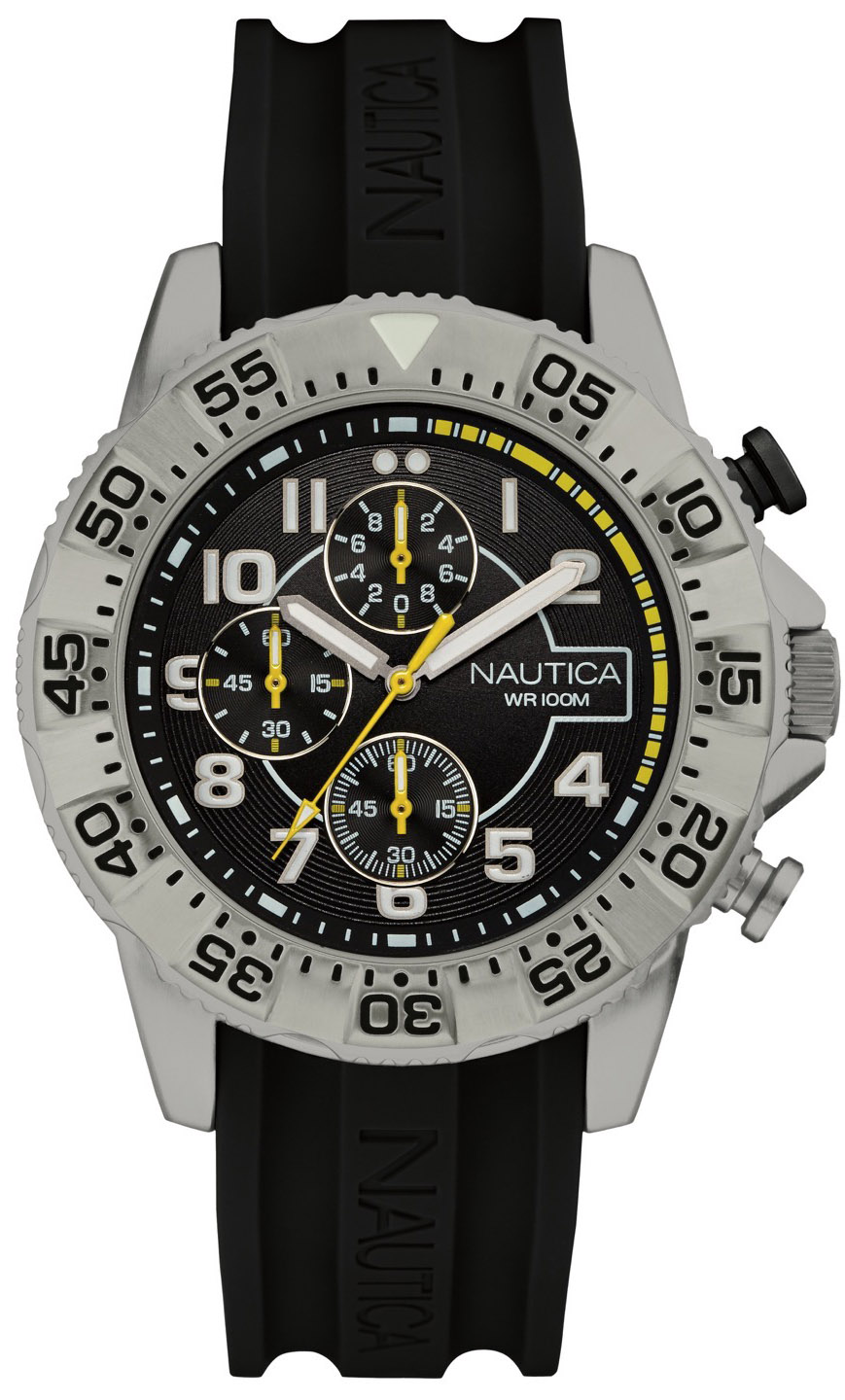 Nautica Sports Analog Black Dial Men's Watch NAI16510G