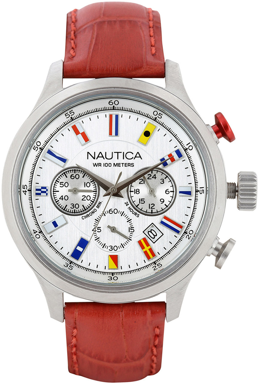 Nautica Sports Analog Silver Dial Men's Watch  NAI18515G