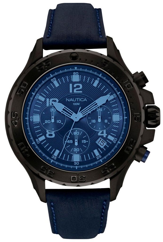 Nautica Men's Chrono Watch Multi Function Nst trendy NAI21008G