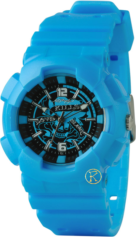 Ed Hardy Unisex Watch Striker Blue SR-BL