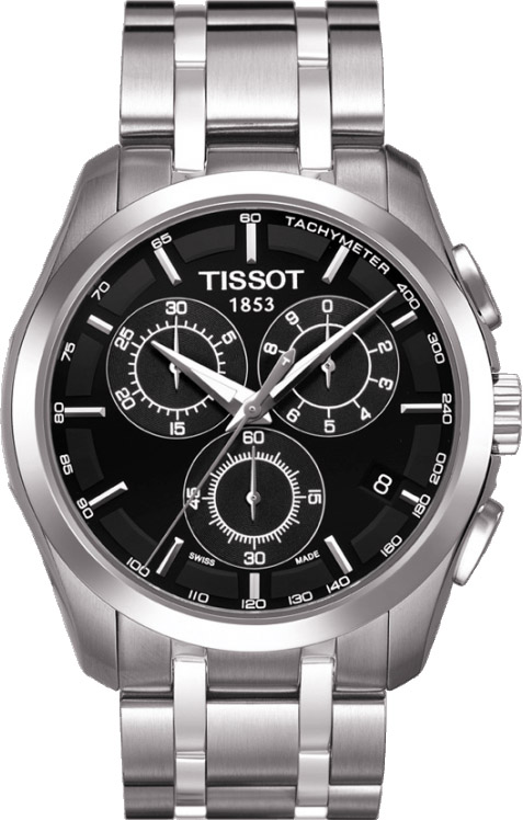 TISSOT T-Trend Couturier Stainless Steel Chronograph T035.617.11.051.00