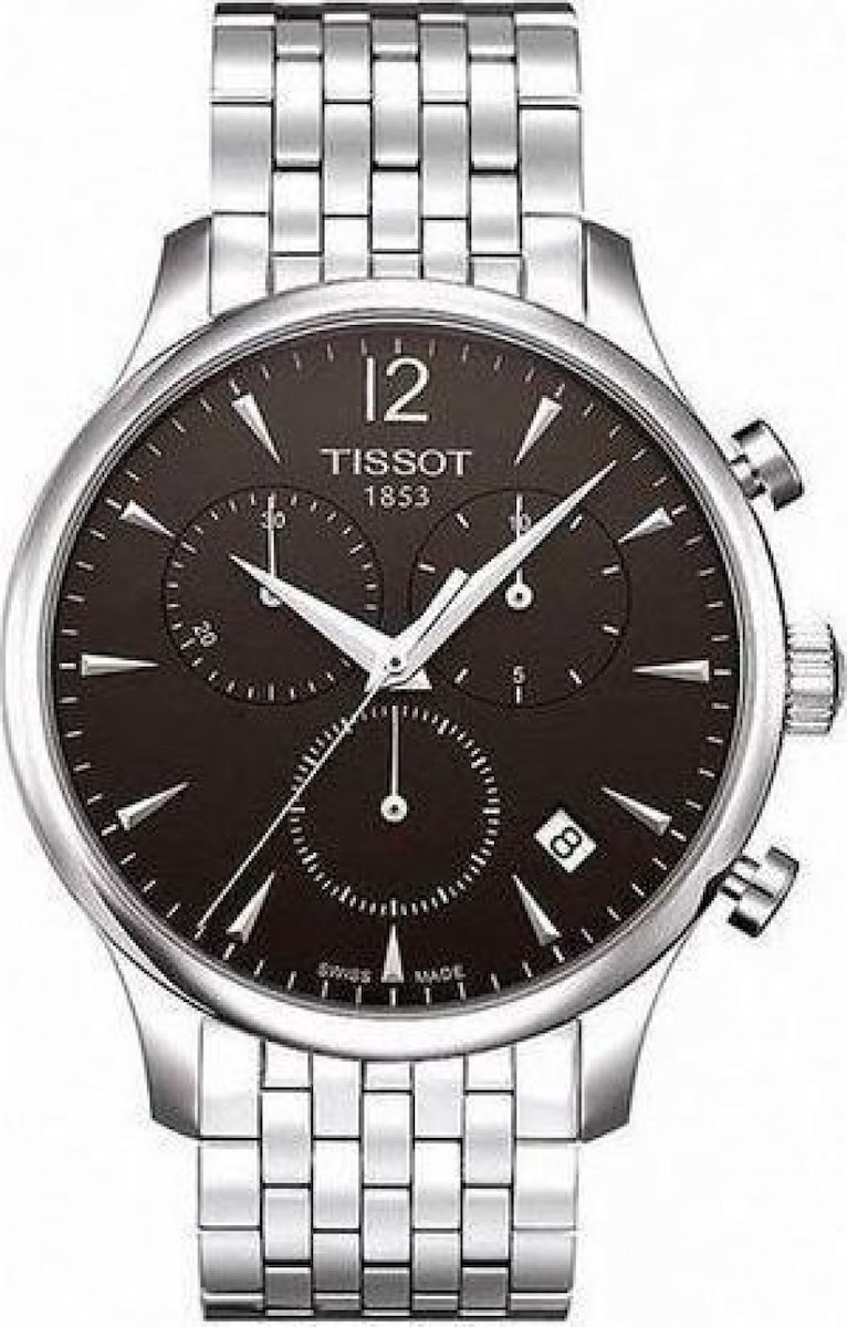 Tissot T-Classic Tradition Chronograph Stainless Steel Bracelet T063.617.11.067.00