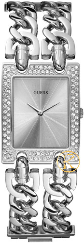 Guess Crystal Stainless Steel Bracelet W0312L1