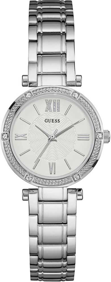 GUESS Crystals Stainless Steel Bracelet W0767L1