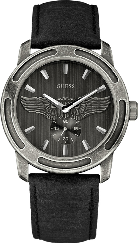 Guess Men's Watches Guess Trend Gents Leather Strap W10217G1