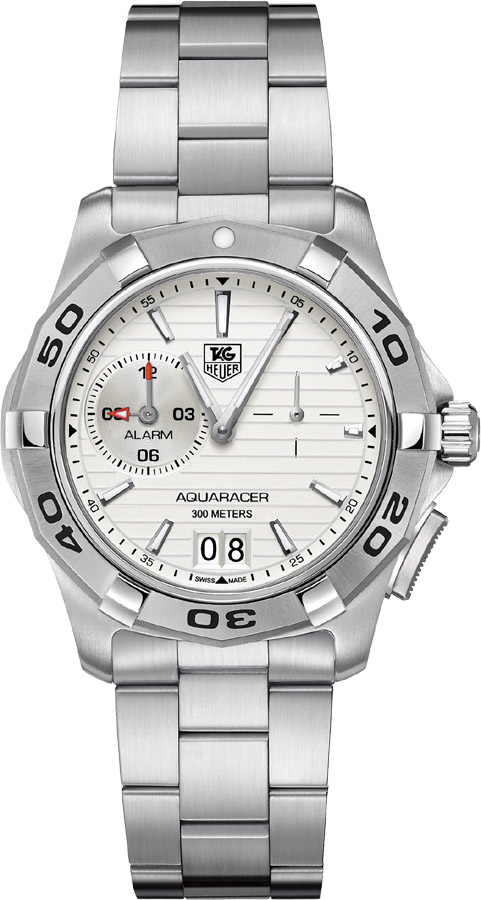 TAG Heuer Men's Stainless Steel Analog with Stainless Steel Bezel Watch WAP111Y.BA0831