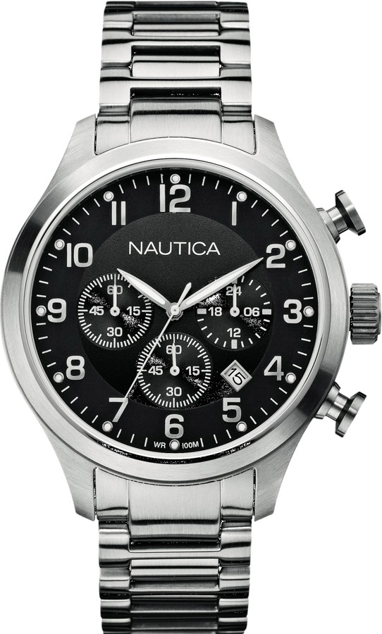 NAUTICA BFD101 Stainless Steel Chronograph A17642G