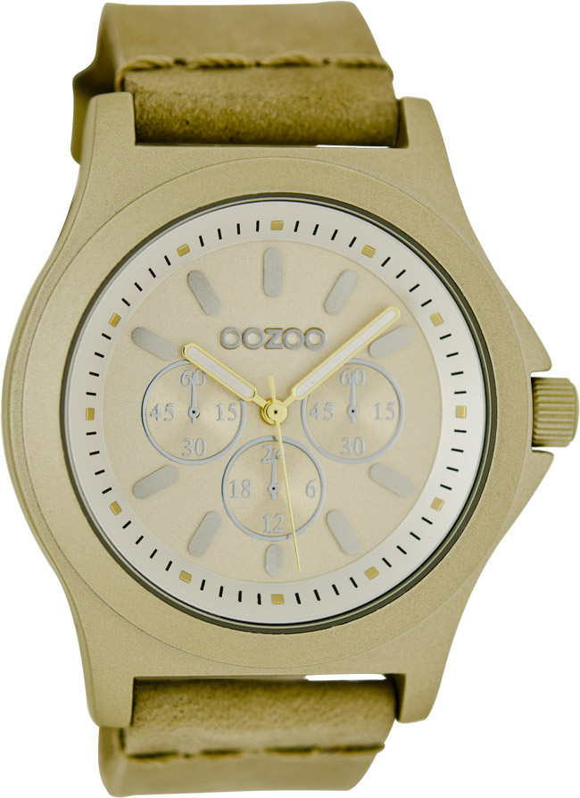 OOZOO Timepieces Brown Leather Strap C6510