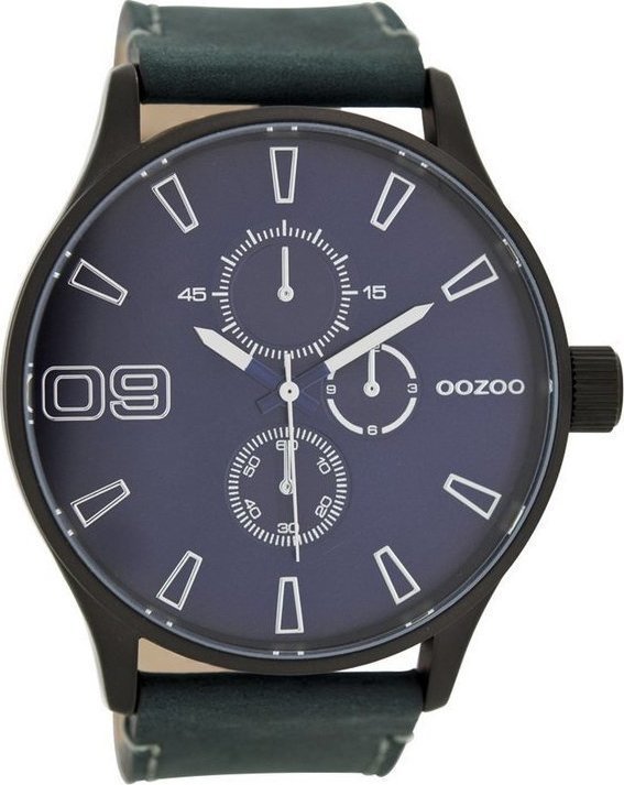 Oozoo Blue Leather Strap C7246