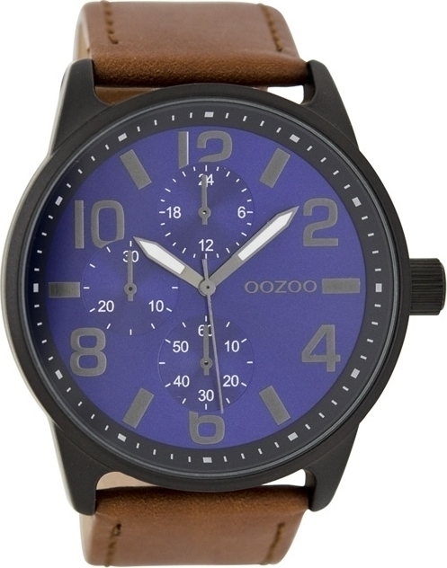 OOZOO XL Collection Brown Leather Strap C7441