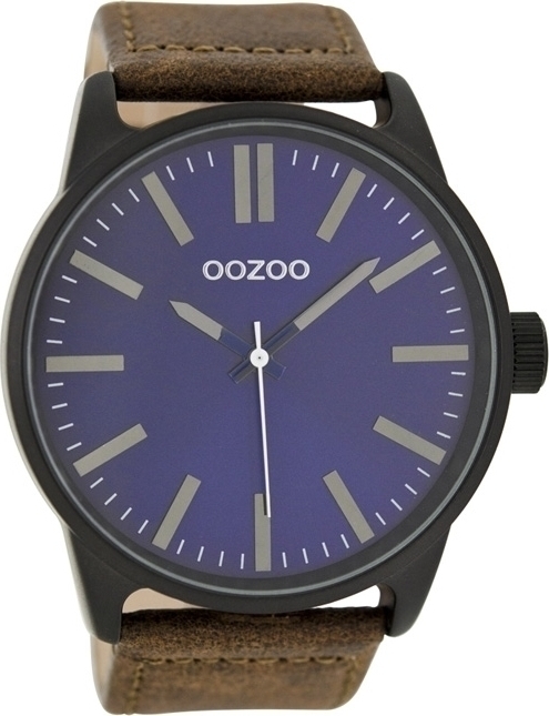 OOZOO Timepieces Brown Leather Strap C7467