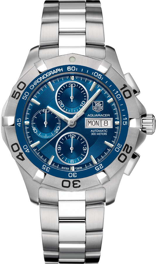 TAG Heuer Men's Aquaracer Automatic Chronograph Watch CAF2012.BA0815