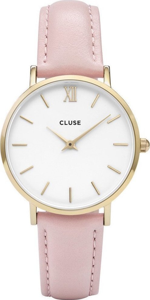 Cluse Minuit Rose Gold White/Pink CL30001