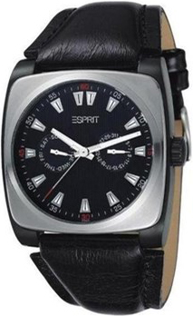 Esprit Black Leather Strap ES101081003