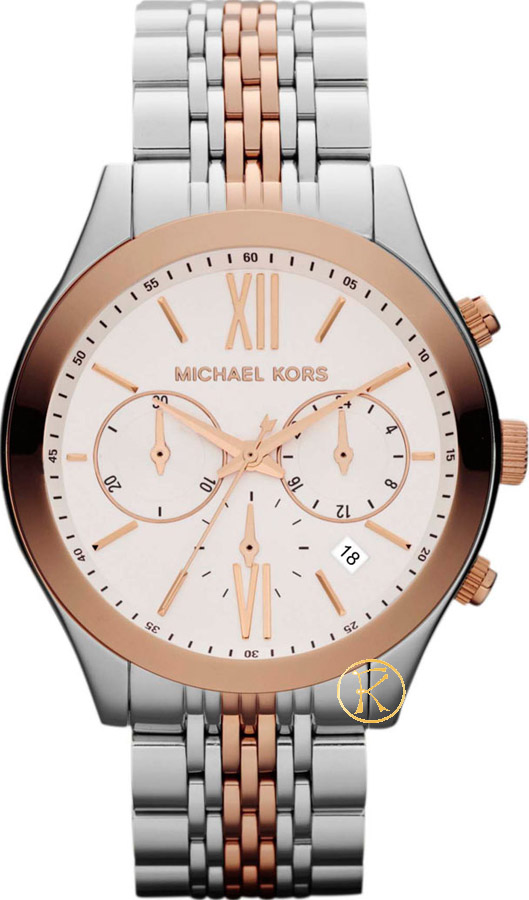 Michael Kors Brookton Two-Tone Stainless Steel Women's Watch MK5763