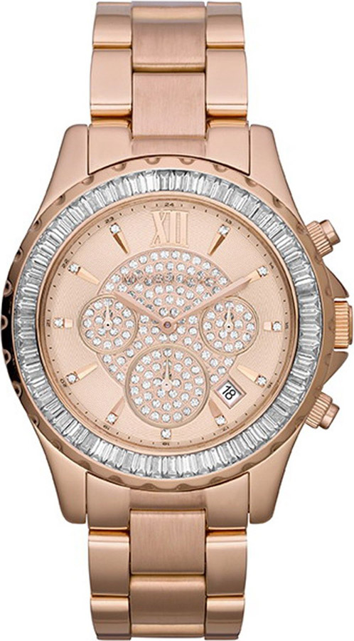 Michael Kors Madison Chronograph Rose Gold Women's Watch MK5811