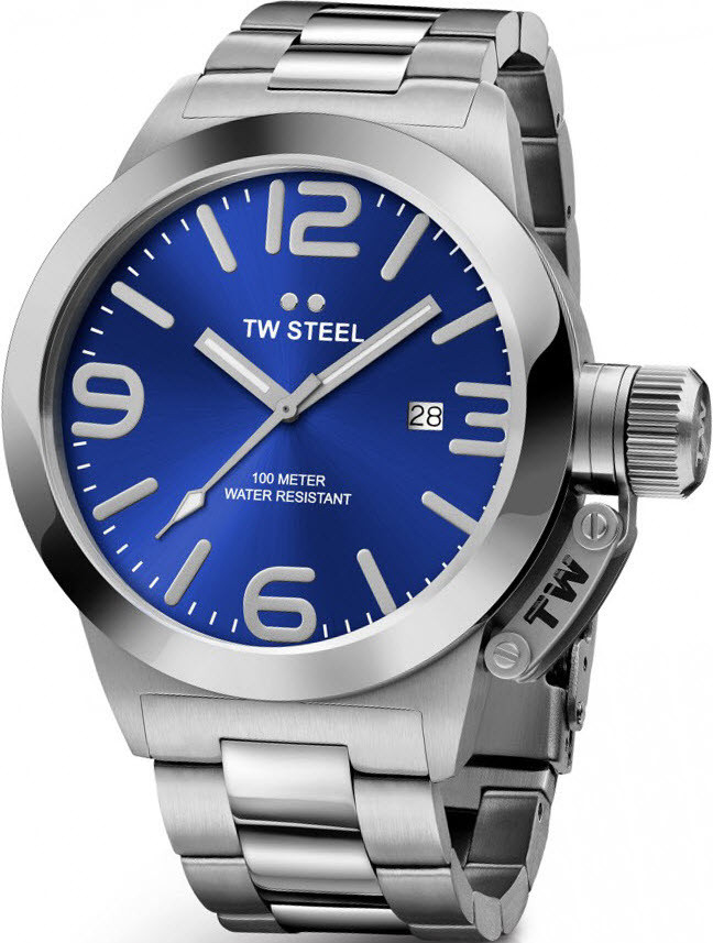 TW Steel Watch Canteen Stainless Steel Bracelet TWCB1