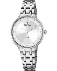 Festina Crystals Silver Stainless Steel Bracelet F20600/1