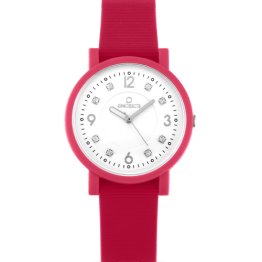 OPS! Posh Petite Numbers Red Rubber Strap OPSPOSH-104