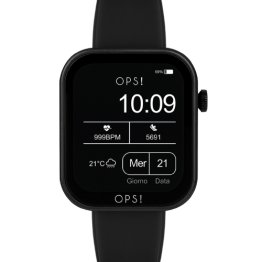 OPS! SMART ACTIVE CALL Black Rubber Strap OPSSW-25