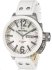 TW STEEL  Ceo Collection Large White Leather Strap  CE1038