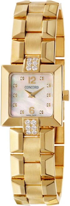Concord La Scala Quartz 18K Golden Bracelet 0310198