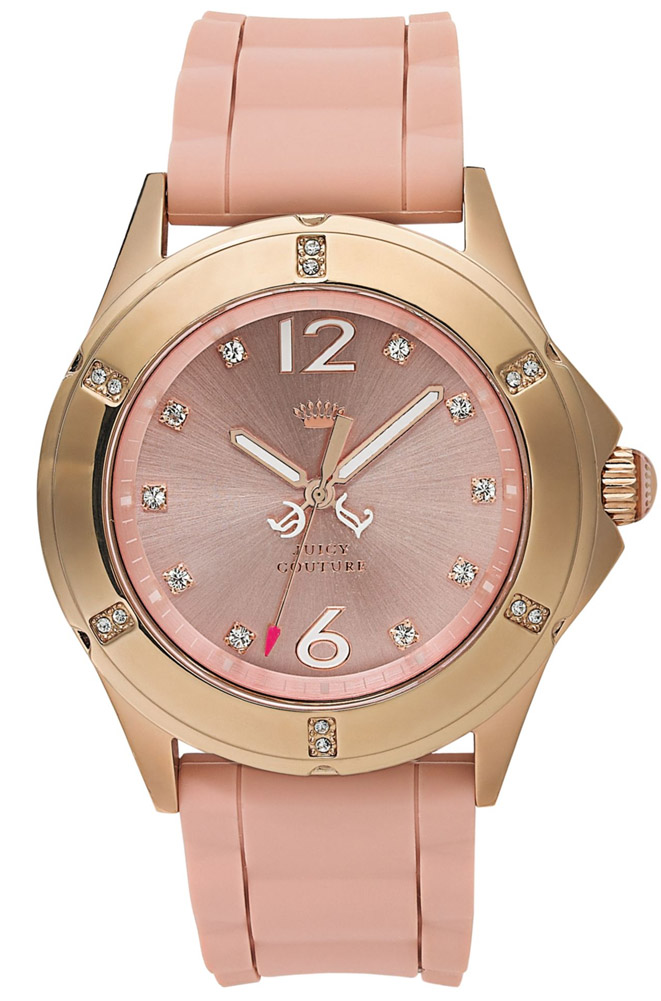 Juicy Couture Women's "Rich Girl" Rose Gold-Plated Stainless Steel  1900997