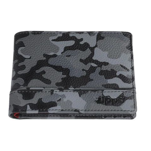 Zippo 2006052 Tri-Fold Camo Grey δερμάτινο πορτοφόλι