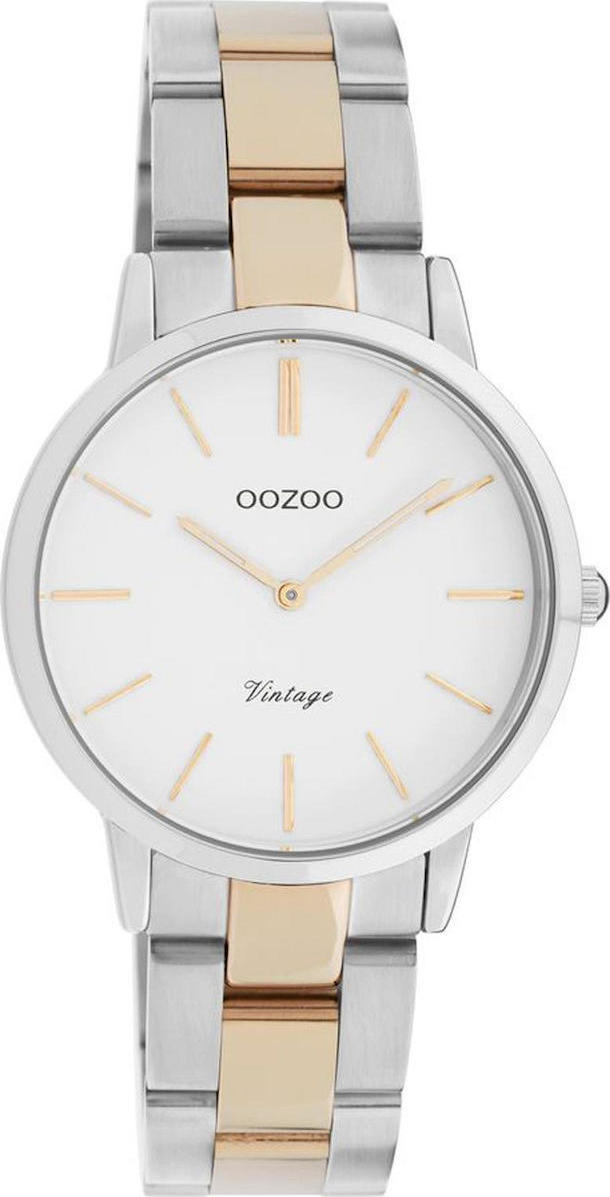 Oozoo Timepieces Vintage Silver C20045