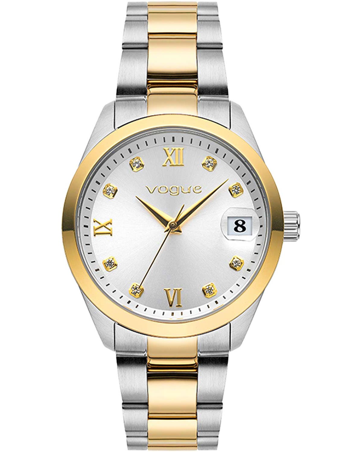 Vogue Reina Two Tone Stainless Steel Bracelet 614161