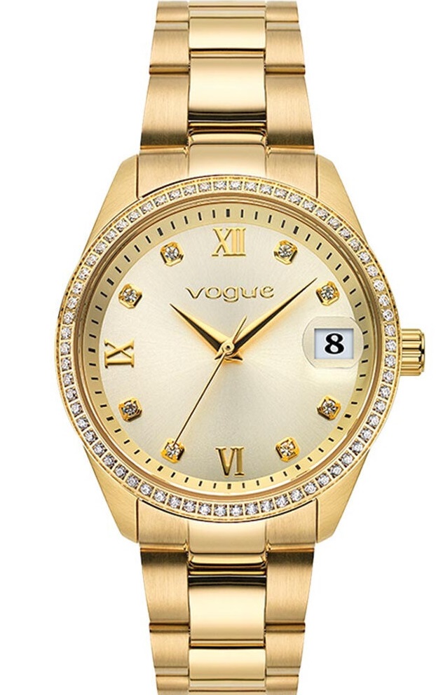 Vogue Reina Gold Stainless Steel Bracelet 614144