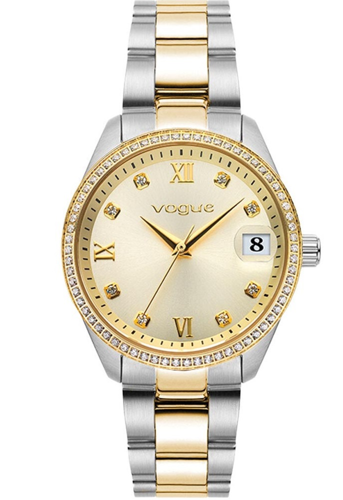 Vogue Reina Medium Two Tone Stainless Steel Bracelet 614264