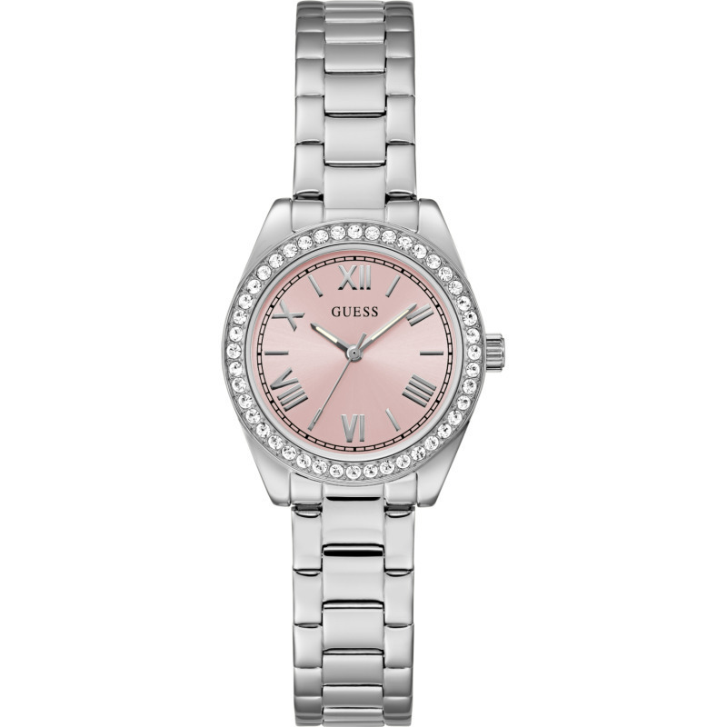 Guess Mini Luna Crystals Silver Stainless Steel Bracelet GW0841L4