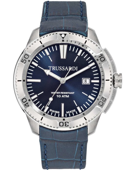 Trussardi Blue Leather Strap R2451101002
