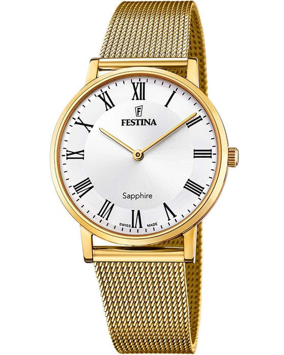 Festina Gold Stainless Steel Bracelet F20022/4