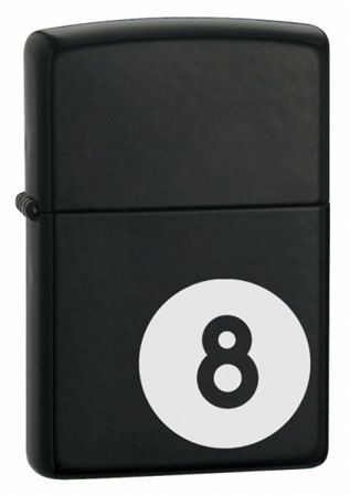 Αναπτήρας Zippo Ball 8 Black Matte 28432