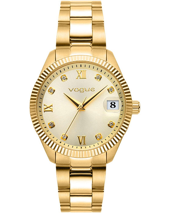 Vogue Reina Medium Gold Stainless Steel Bracelet 614242