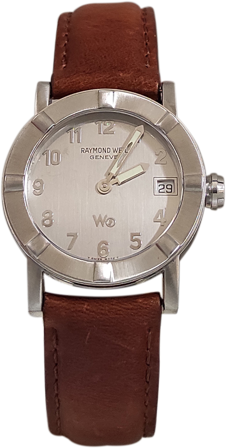 Raymond Weil Geneve Brown Leather Strap 3000-ST-05658