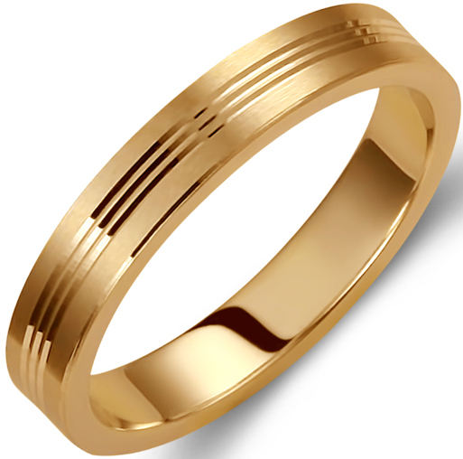 Βέρες Γάμου σε Χρυσό Χειροποίητες από Ελληνικό Εργαστήρι code gk303c