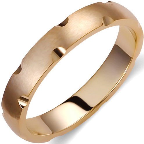 Βέρες Γάμου σε Χρυσό Χειροποίητες από Ελληνικό Εργαστήρι code gk307c