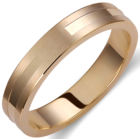 Βέρες Γάμου σε Χρυσό Χειροποίητες από Ελληνικό Εργαστήρι code gk334c