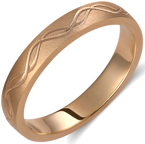 Βέρες Γάμου σε Χρυσό Χειροποίητες από Ελληνικό Εργαστήρι code gk350c