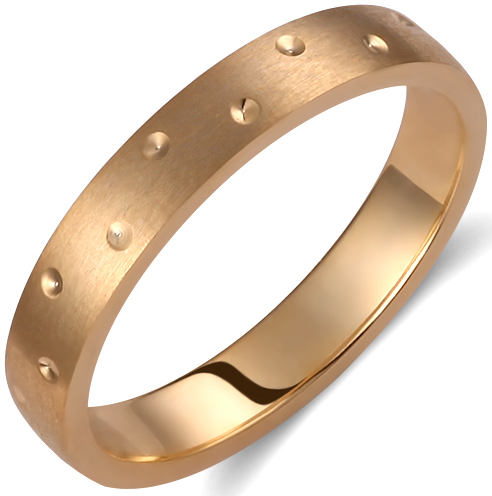 Βέρες Γάμου σε Χρυσό Χειροποίητες από Ελληνικό Εργαστήρι code gk356c