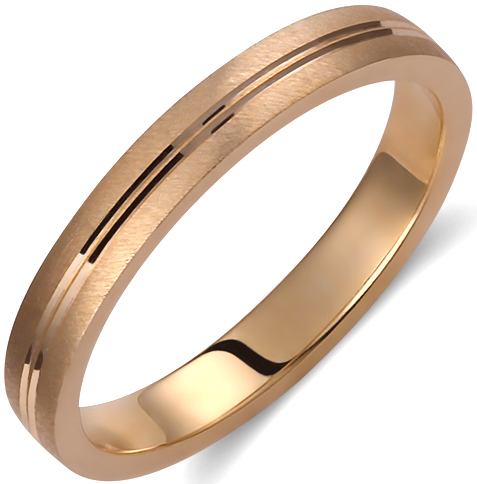 Βέρες Γάμου σε Χρυσό Χειροποίητες από Ελληνικό Εργαστήρι code gk360c