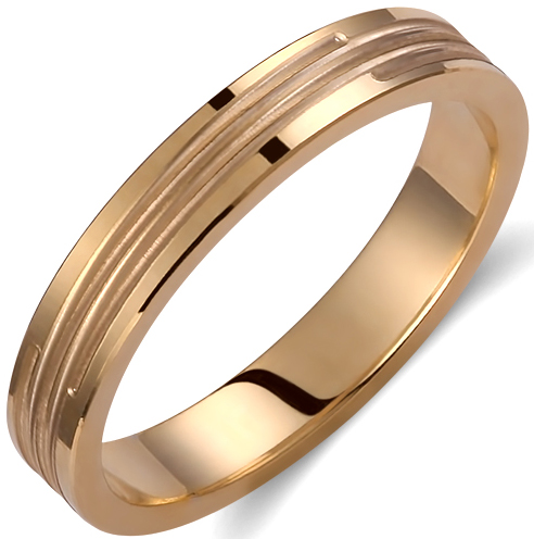 Βέρες Γάμου σε Χρυσό Χειροποίητες από Ελληνικό Εργαστήρι code gk369c