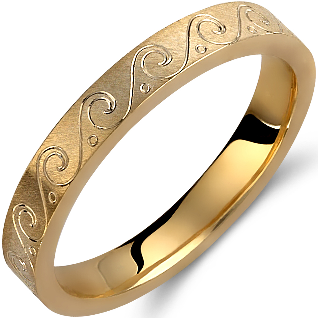 Βέρες Γάμου σε Χρυσό Χειροποίητες από Ελληνικό Εργαστήρι code gk399c