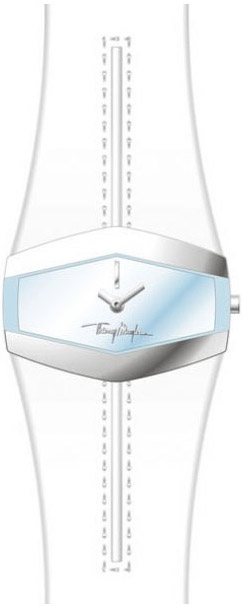 Thierry Mugler White Leather Strap 4702303