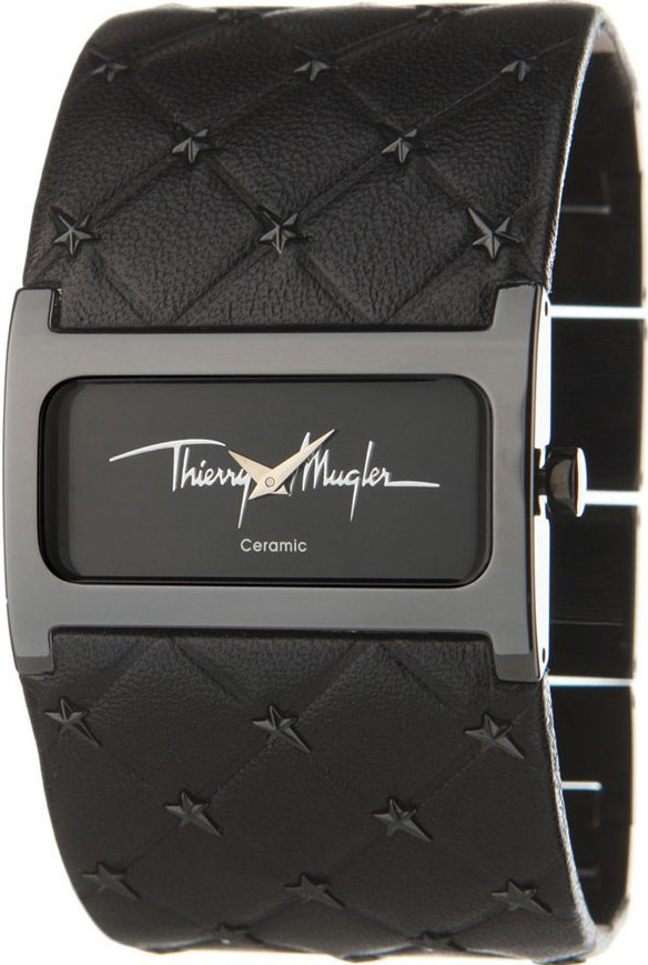 Thierry Mugler Black Leather Strap 4702702