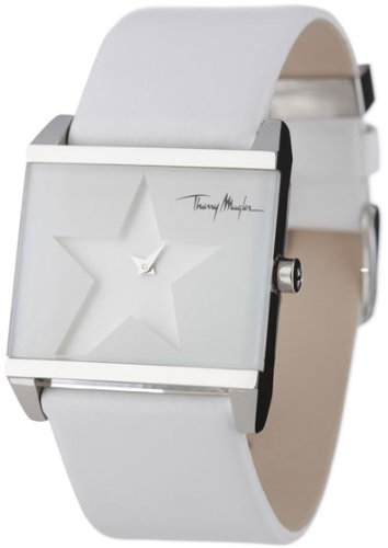 Thierry Mugler White Leather Strap 4703602