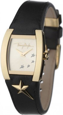 Thierry Mugler Dark Brown Leather Strap 4703803